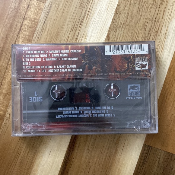 DISMEMBER-Massive Killing Capacity 1995 Cassette ( Collectible) nuclear blast - Picture 2 of 5